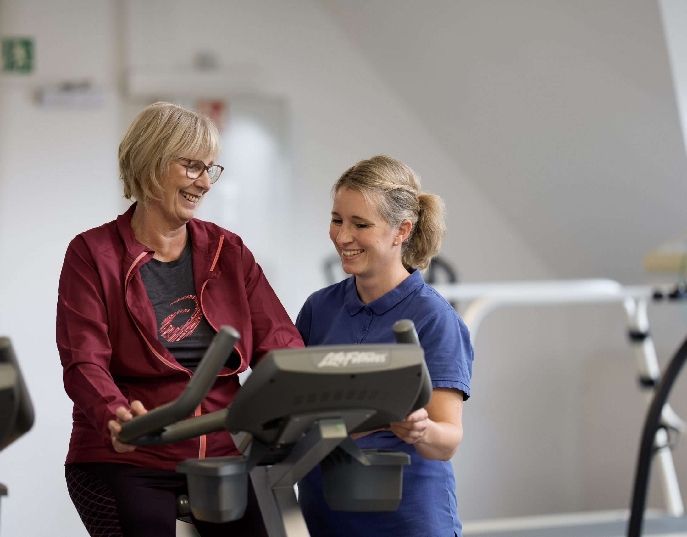 Medizinisches Training nach der Reha
